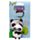 Kulcstartó 3D, PVC - Susu, a Panda - Édes Állatok ADORAMALS