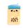 Plüss Napló Zsebében Mini Notesszel - Boba, a Bubble Tea - Foodiemals