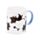 Bögre, Porcelán - Lucky, a Fekete Macska