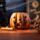 Aromalámpa, Kerámia - Jack O'Lantern Tök Formájú