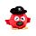Nyomogatós Játék, Plüss - Slime Squeezy Labda - Jolly Rogers Kalózok