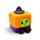 Memóriahabos Plüss Nyomogatós Játék Kocka - 10cm - Kísérteties SPOOKY