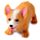 Nyomogatós Játék - Sztreccs Corgi
