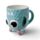 Fordított, U-MUG Bögre - Kék Szörnyecske - Szörnyecskék