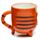 Fordított, U-MUG Bögre - Tigris - Édes Állatok ADORAMALS