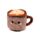 Mikrózható Plüss Figura - Cappuccino - Foodiemals