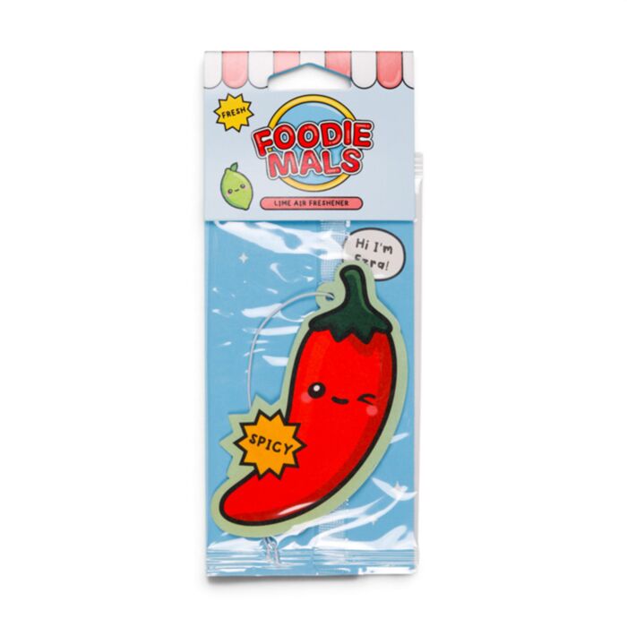 Autóillatosító - Csili Paprika - Foodiemals (Lime)
