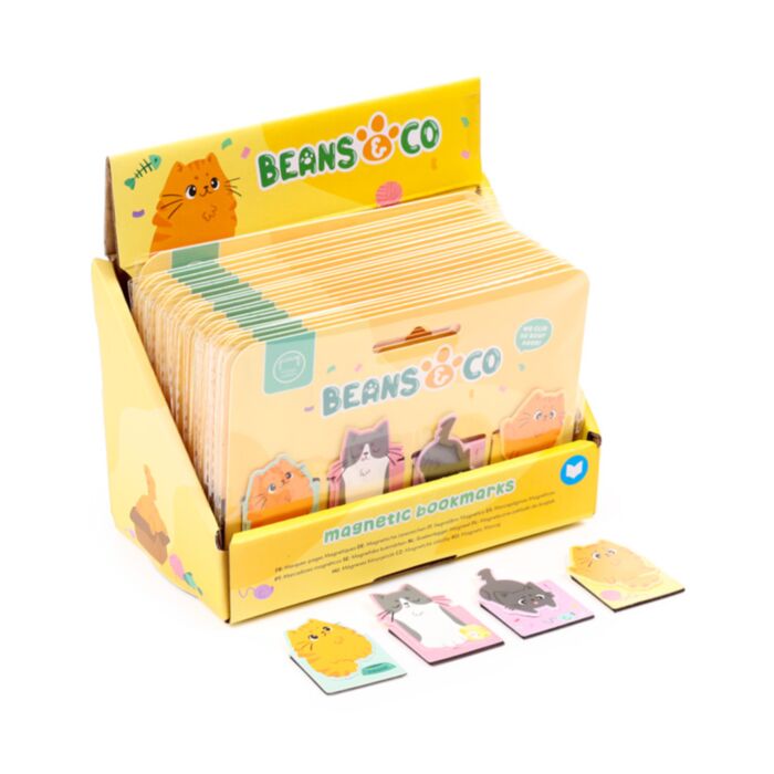 Mágneses Könyvjelző Szett - Beans & Társai Macskák