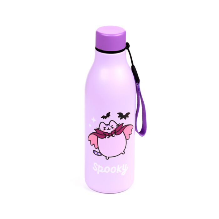 Thermo Kulacs 500ml, Fém - Halloweeni Pusheen Macska