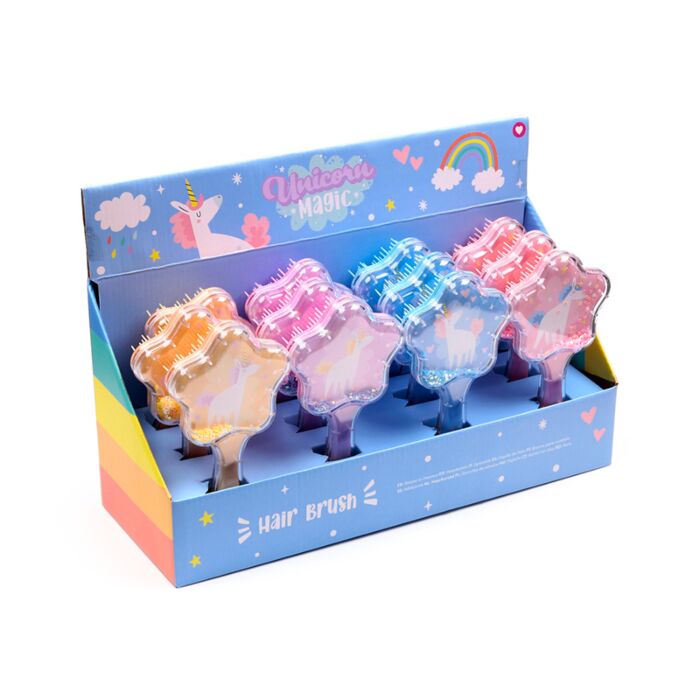 Hajkefe, Glitteres - Csillag Formájú - Unikornis Varászlat