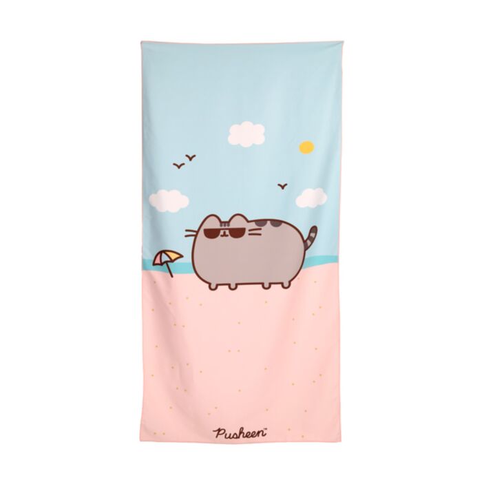 Strandtörölköző, Mikroszálas - Pusheen Macska