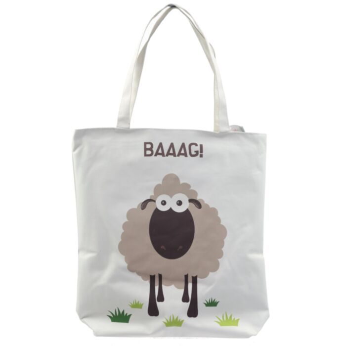 Pamut Táska Cipzáras - Bárány - BAAAG