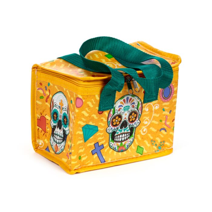 Hűtőtáska - Day of the Dead - Mexikói Koponyák (RPET)