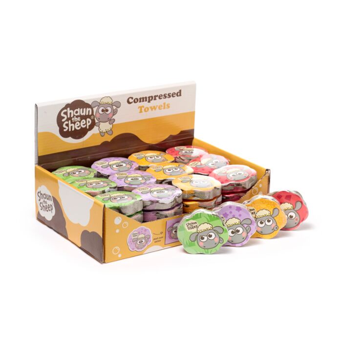 Zsugorított Törölköző - Kawaii Stílus - Shaun, a Bárány