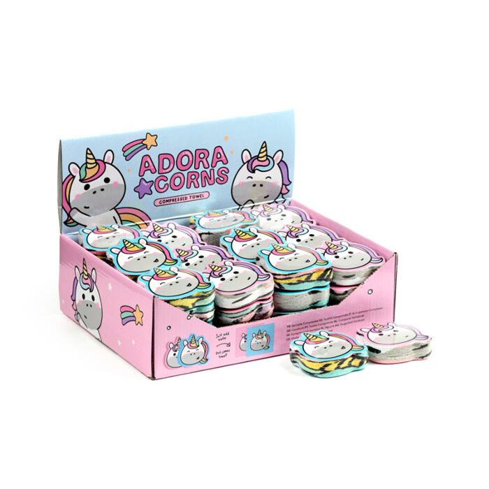 Zsugorított Törölköző - Unikornis - Édes Állatok ADORAMALS