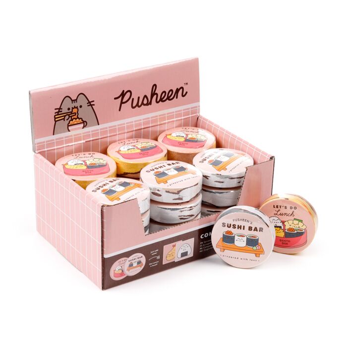 Zsugorított Törölköző - Sushi Club - Pusheen Macska