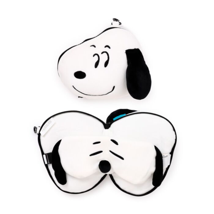 Utazópárna Szemmaszkkal, Plüss RELAXEAZZZ - Snoopy - Peanuts