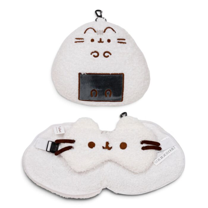 Utazópárna Szemmaszkkal, Plüss RELAXEAZZZ - Sushi Club - Pusheen Macska