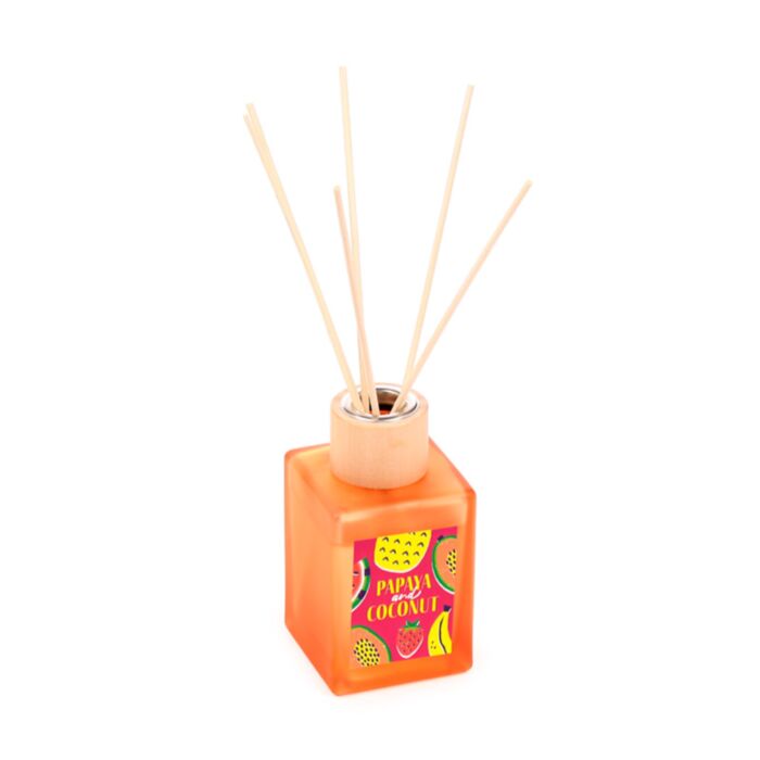 Pálcikás Diffúzor 100ml - Papaya & Kókusz - Nyári Gyümölcsök - Eden
