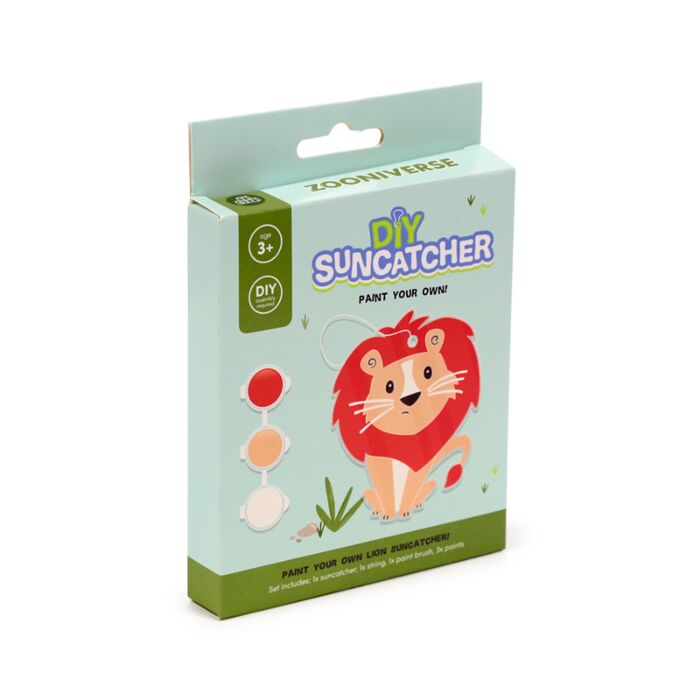 Csináld Magad Festhető Napfogó - Oroszlán - Állatkerti Állatok ZOONIVERSE