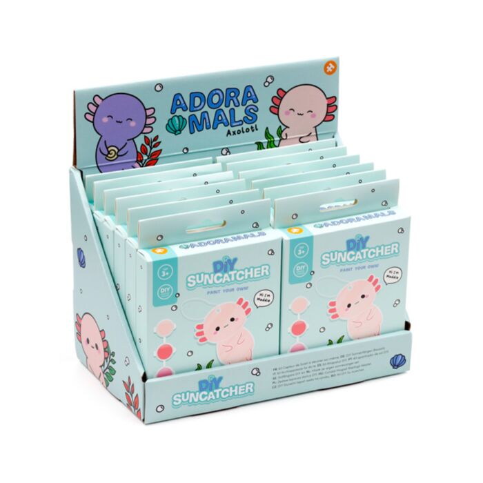Csináld Magad Festhető Napfogó - Maddie, az Axolotl - Édes Állatok ADORAMALS