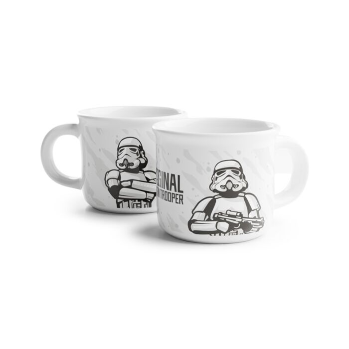 Espresso Kávéscsésze Szett, Porcelán, 2 db-os - Az Eredeti Stormtrooper
