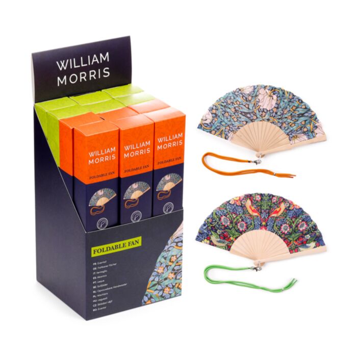 Legyező - Virágok - William Morris