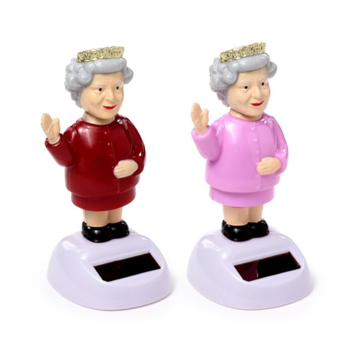 Napelemes Táncoló Figura – Erzsébet Királynő
