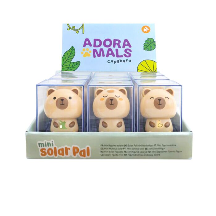 Napelemes Táncoló Figura, Mini - Kapibara