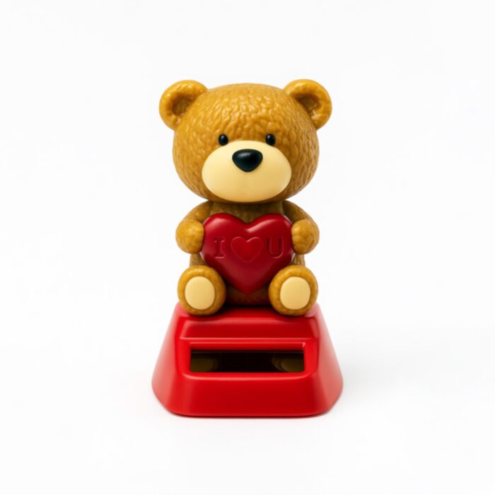 Napelemes Táncoló Figura - I Love U - Szív - Amore