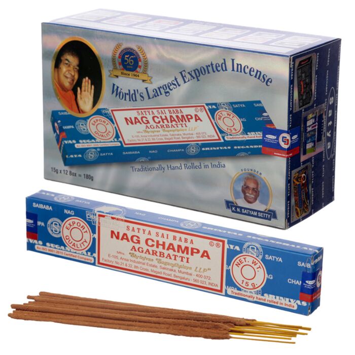 01401/01023 Füstölő Pálcák, Satya - Nag Champa 15g