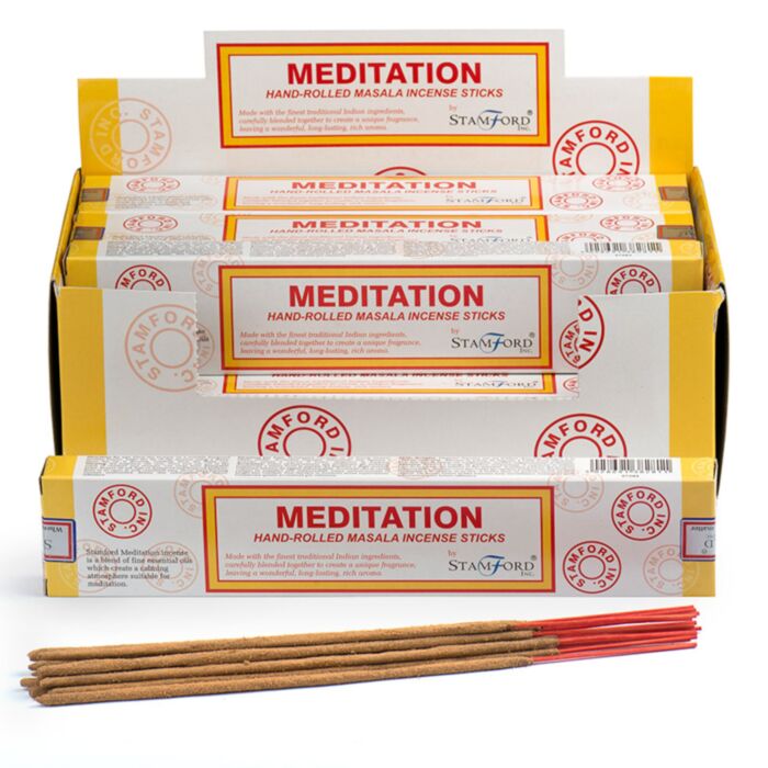 37281 Füstölő Pálcák, Stamford Masala - Meditáció