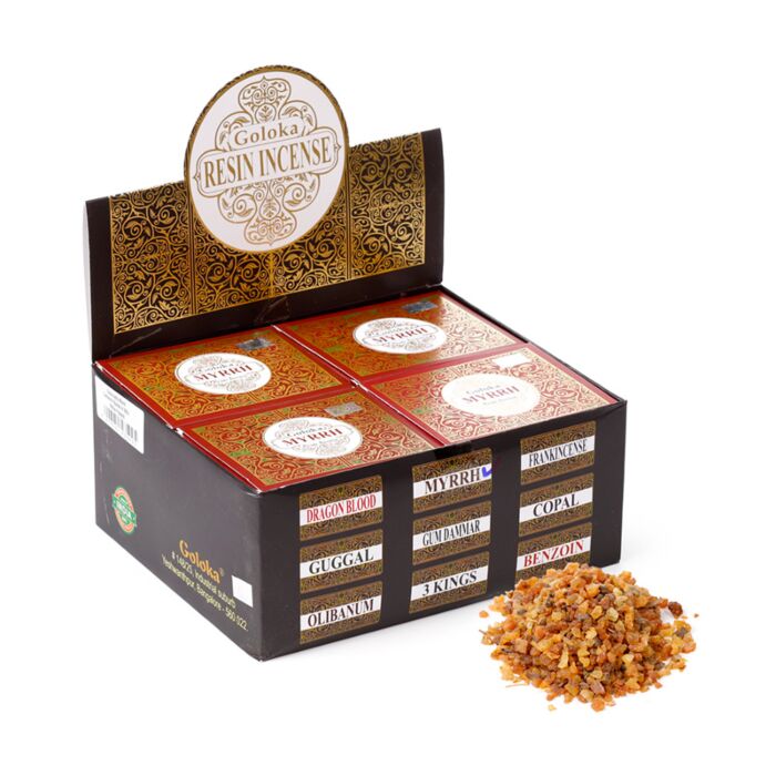 Füstölő Gyanta, Goloka - Mirha - 30g