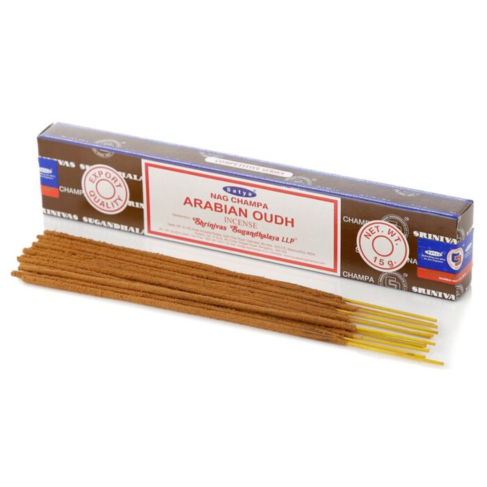 01343 Füstölő Pálcák, Satya - Nag Champa - Arabian Oudh