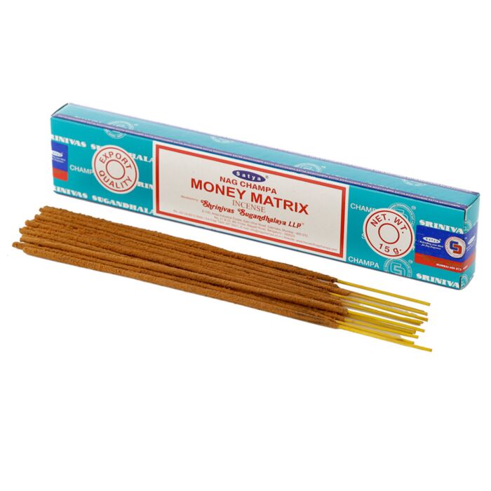 01409 Füstölő Pálcák, Satya VFM - Nag Champa - Pénzmátrix