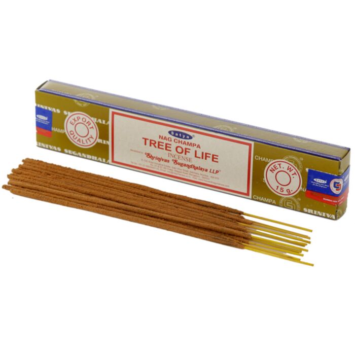 01414 Füstölő Pálcák, Satya VFM - Nag Champa - Életfa