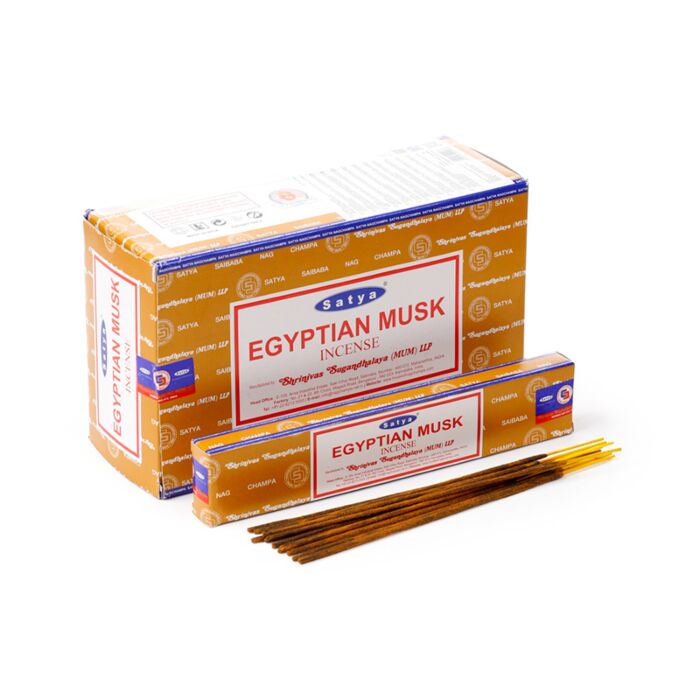 01420 Füstölő Pálcák, Satya VFM - Nag Champa - Egyiptomi Moha