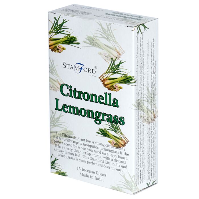 37198 Füstölő Kúpok, Stamford - Citronella & Citromfű