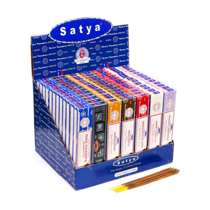 Füstölő Pálcák, Satya - Nag Champa - Vegyes Display