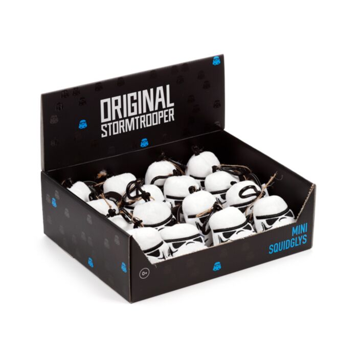 Mini Kulcstartó, Plüss - Squidglys - Az Eredeti Stormtrooper