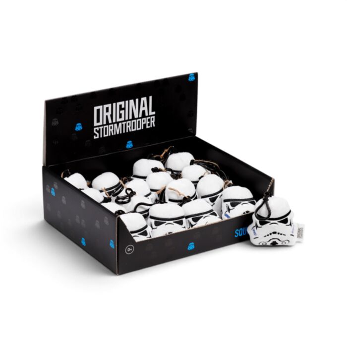 Mini Kulcstartó, Plüss - Squidglys - Az Eredeti Stormtrooper