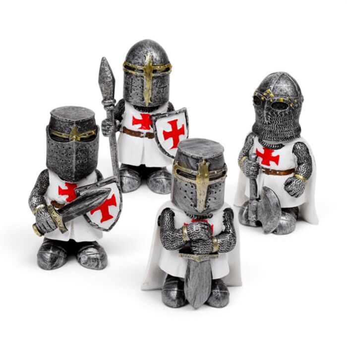 Dekor Figura - Aranyos Középkori Lovag