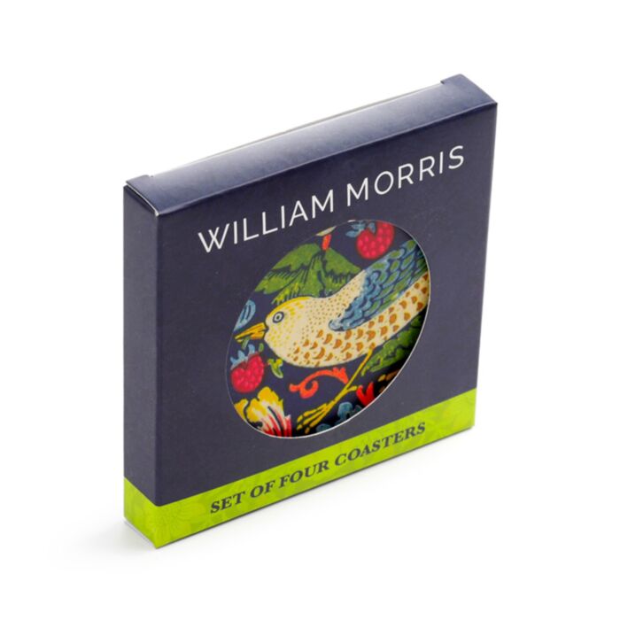 Poháralátét Szett, 4 db-os - Virágok - William Morris