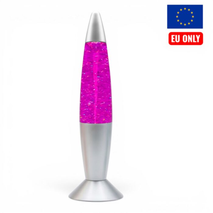 Színváltoztatós Tornádó Lámpa, USB-Töltős - Ezüst