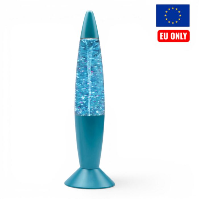 Színváltoztatós Tornádó Lámpa, USB-Töltős - Kék
