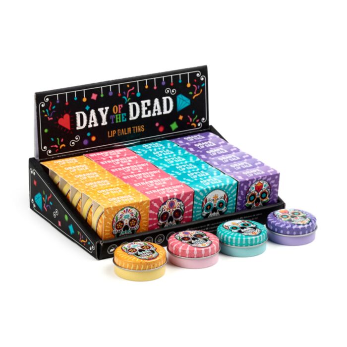 Ajakbalzsam Tégelyben - Day of the Dead - Mexikói Koponyák