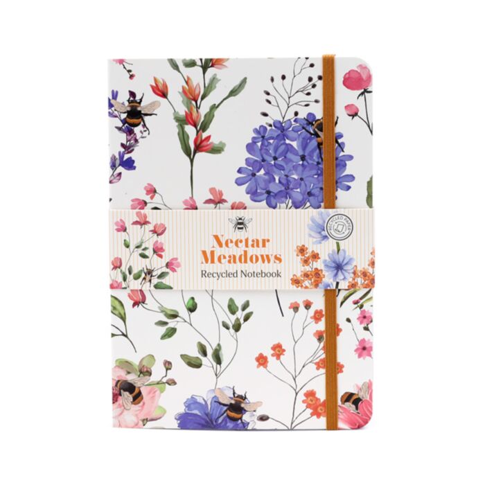 Vonalas Notesz A5, Újrahasznosított Papír - Nektármezők NECTAR MEADOWS