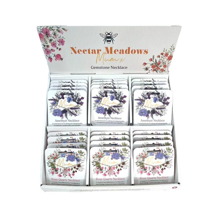 Drágaköves Nyaklánc Anyák Napjára - MUM - Nektármezők NECTAR MEADOWS