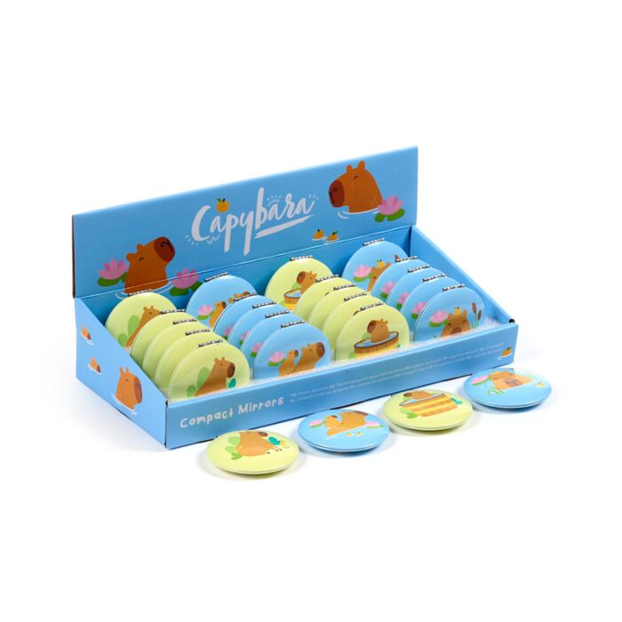 Kompakt Tükör, Fém - Kapibara