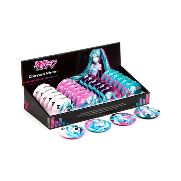 Kompakt Tükör, Fém - Hatsune Miku